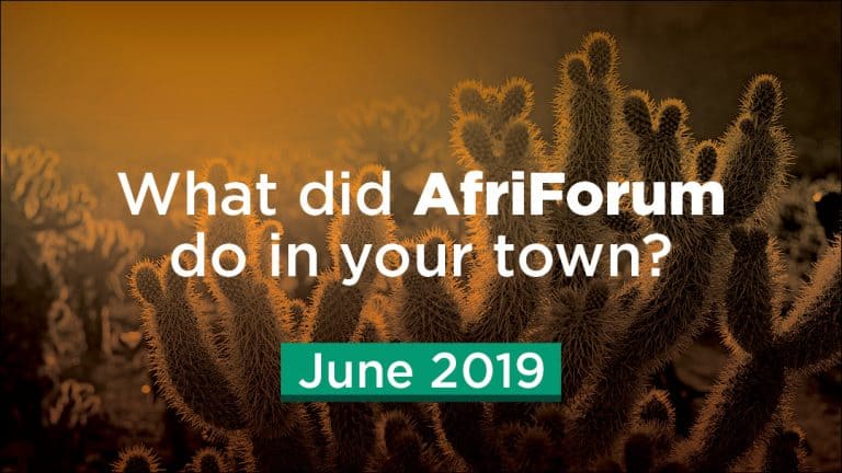 Afriforum- Success: June 2019