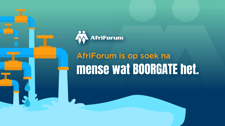 AfriForum is op soek na mense wat boorgate het.