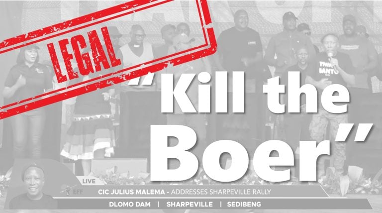 AfriForum condemns Constitutional Court’s legalisation of “Kill the Boer”