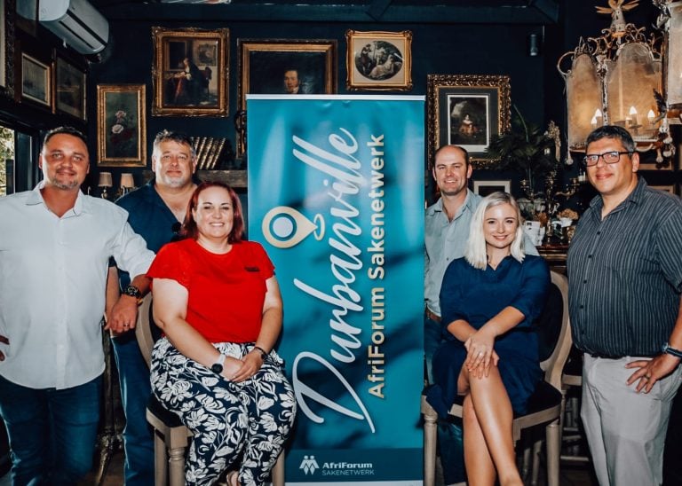 Durbanville-sakenetwerk help hegte bande tussen Afrikaanse ondernemings smee