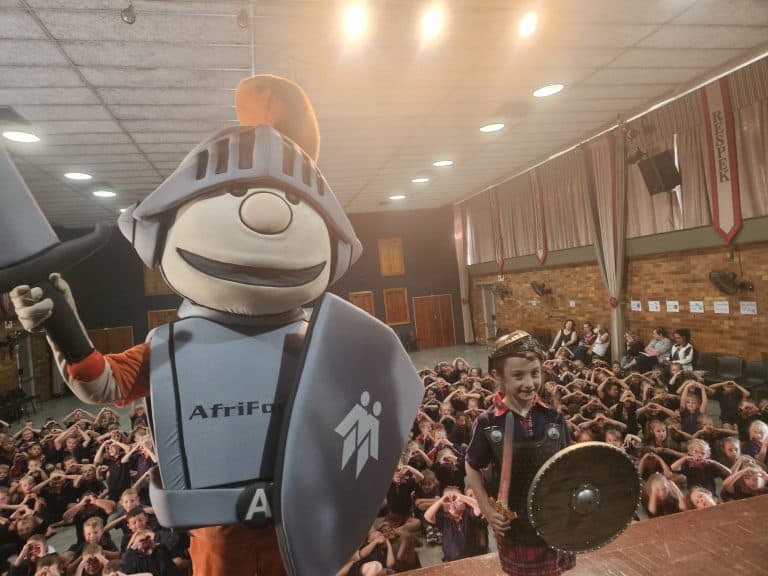 AfriForum se teenboelieveldtogspan besoek Laerskool Mayville