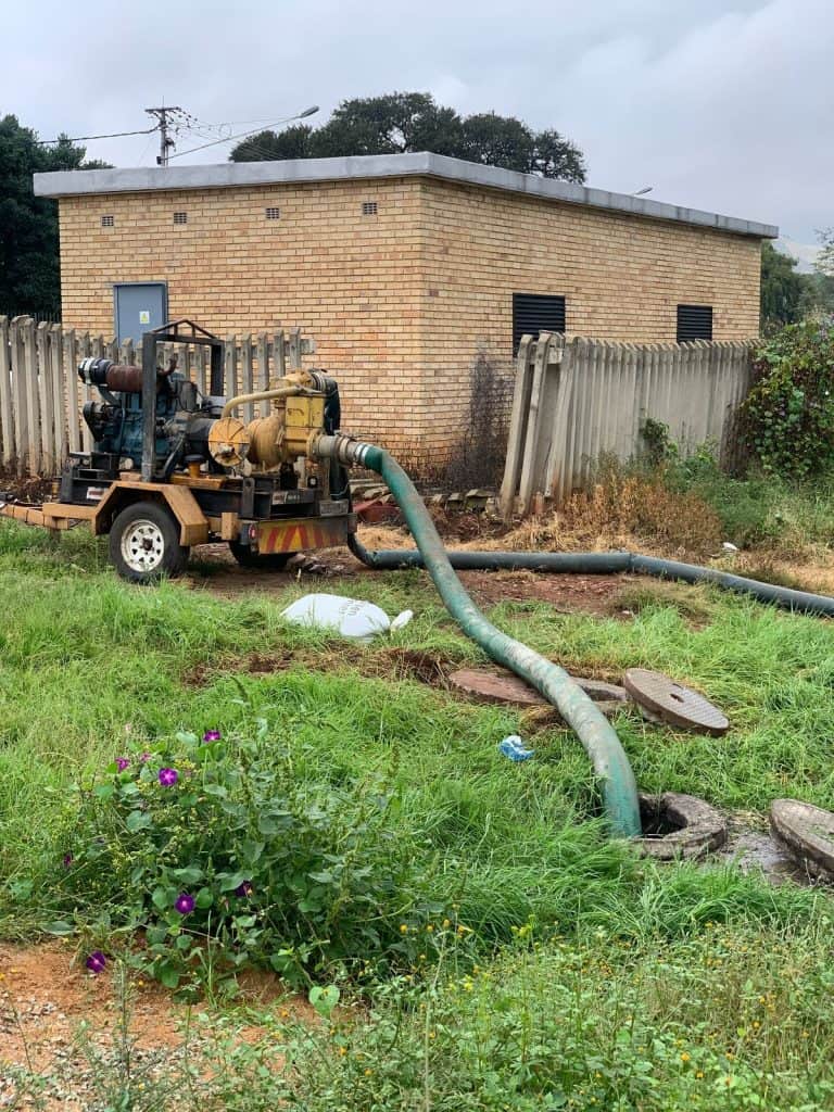 Krugersdorp branch demands that illegal sewage dumping stop immediately