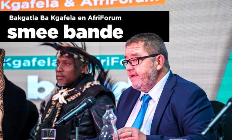 AfriForum en die Bakgatla Ba Kgafela bereik geskiedkundige mylpaal met ondertekening van ooreenkoms