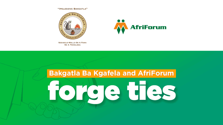 Bakgatla Ba Kgafela and AfriForum sign historic agreement