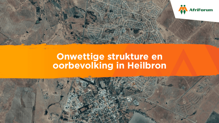 Onwettige strukture en oorbevolking in Heilbron