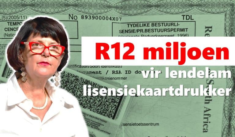 R12 miljoen in net drie jaar vir ’n stukkende kaartdrukker