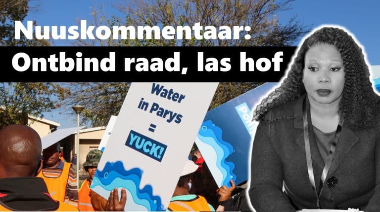Nuuskommentaar: Vrot Vrystaatse munisipaliteit moet raad ontbind, beslis hof