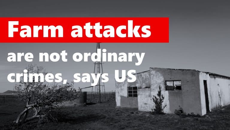 US investigation confirms farm murders are not “ordinary crimes” – AfriForum