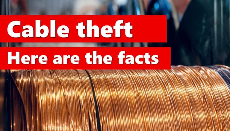 Cable theft: Here are the facts