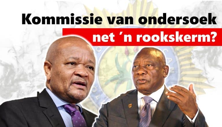 Nuuskommentaar: Kommissie van ondersoek dalk net nóg ’n rookskerm