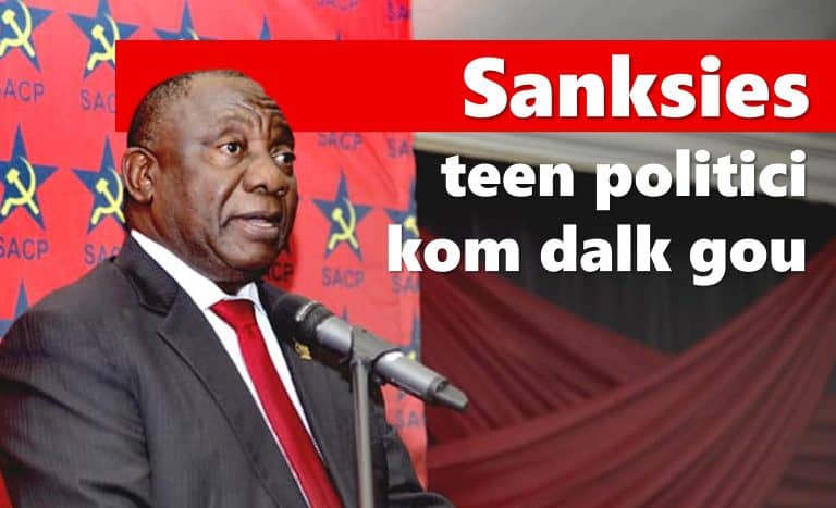 Amerikaanse wetsontwerp wat sanksies vir korrupte ANC-politici kan inhou, nóg ’n tree nader aan implementering – AfriForum verwelkom goedkeuring