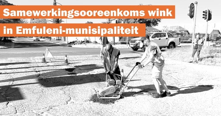 Samewerkingsooreenkoms wink tussen AfriForum en Emfuleni Plaaslike Munisipaliteit