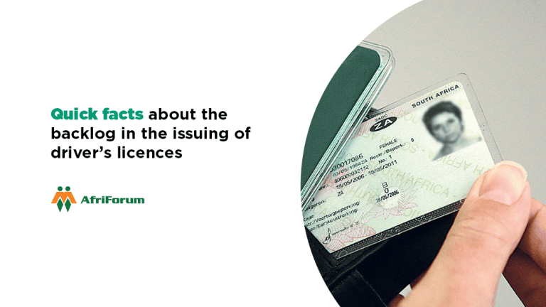 Quick facts about the backlog in the issuing of driver’s licences 