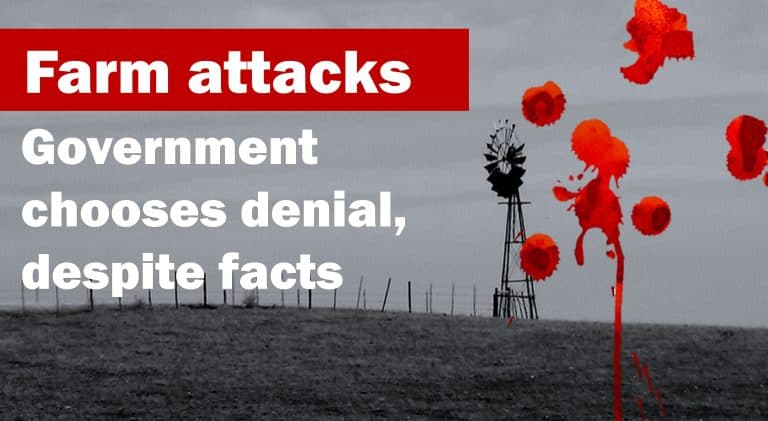 Farm Attacks: AfriForum slams government for again choosing denial despite facts