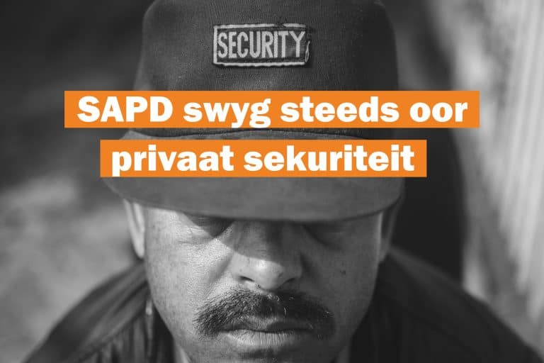 AfriForum dien interne appèl in ná SAPD PAIA-aansoek oor privaat veiligheid by polisiestasies ignoreer