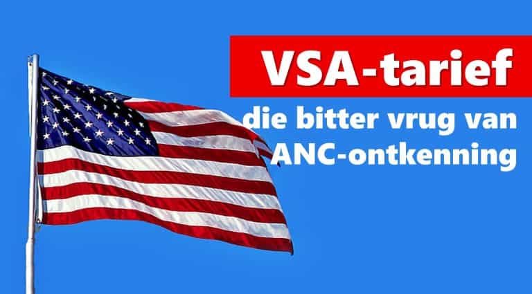 VSA-tarief is die bitter vrug van ANC-ontkenning, kap AfriForum