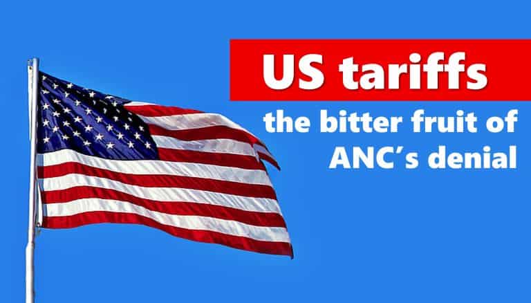 US tariffs are the bitter fruit of ANC’s denial, AfriForum says