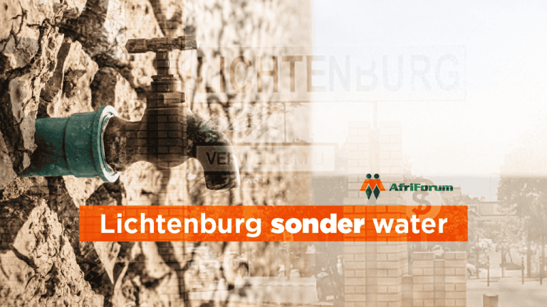 Lichtenburg sonder water