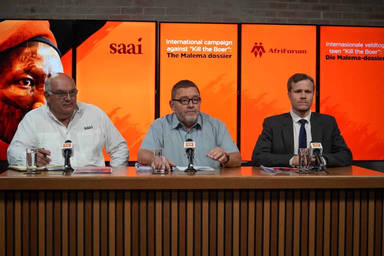 “Kill the Boer” nou internasionaal beveg: AfriForum en Saai vra ...
