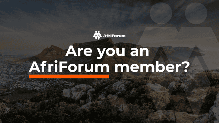 Are you an AfriForum member?