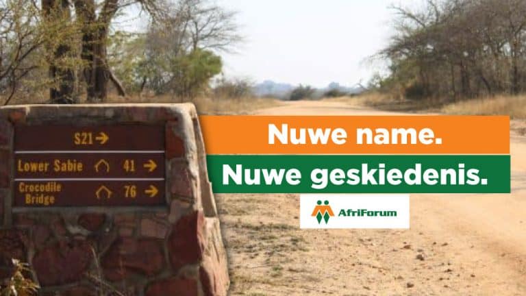 Nuwe name. Nuwe geskiedenis.
