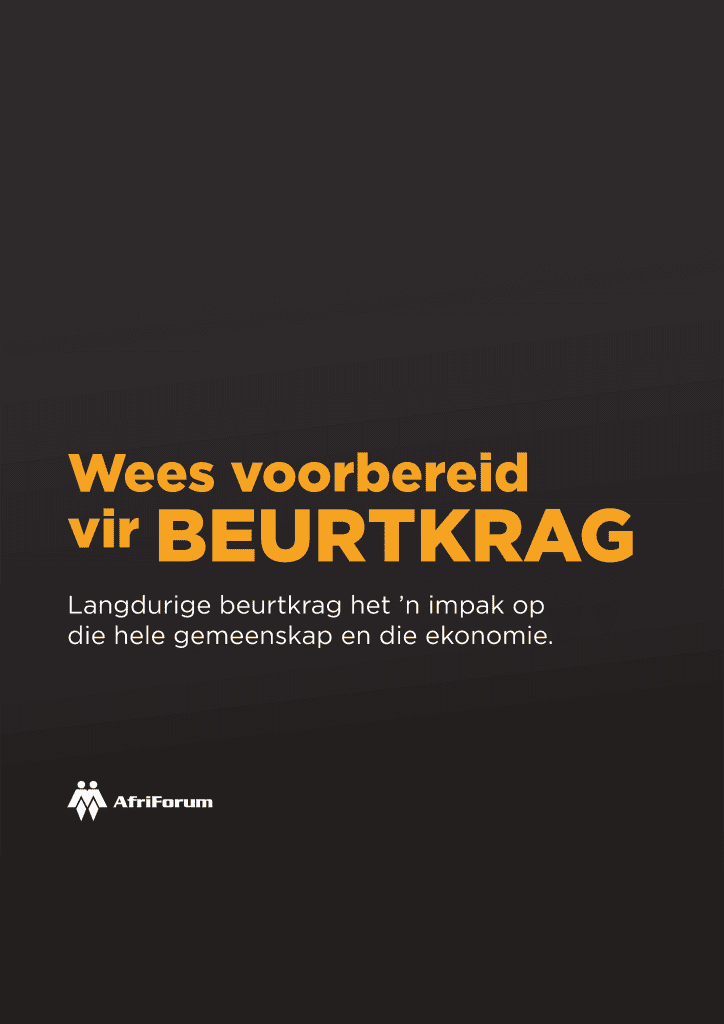 Wees voorbereid vir beurtkrag