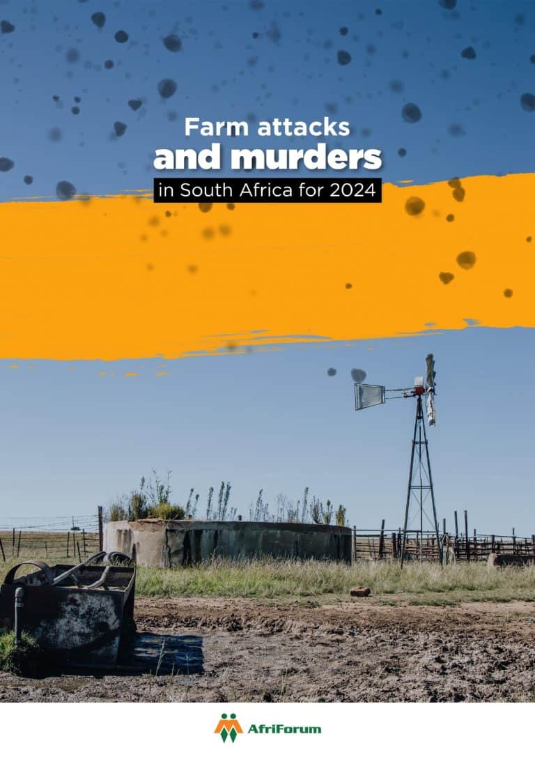 Farm attacks and murders in South Africa for 2024