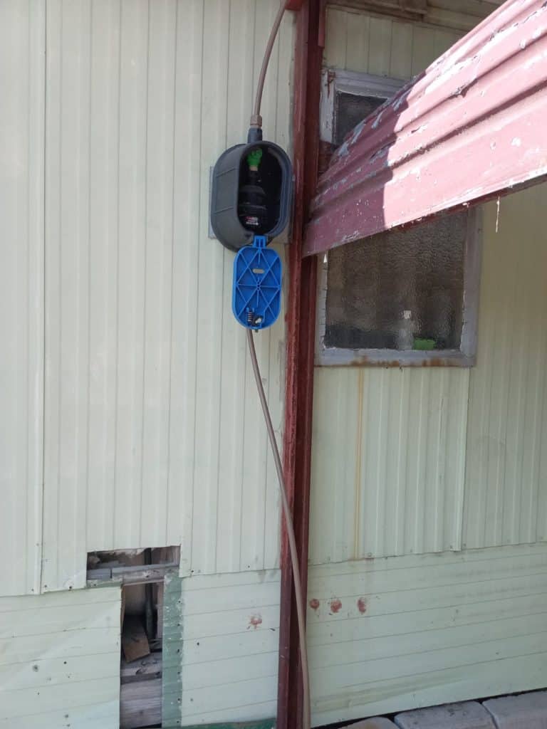 Sasolburg, onwettige besetting en kragverbinding