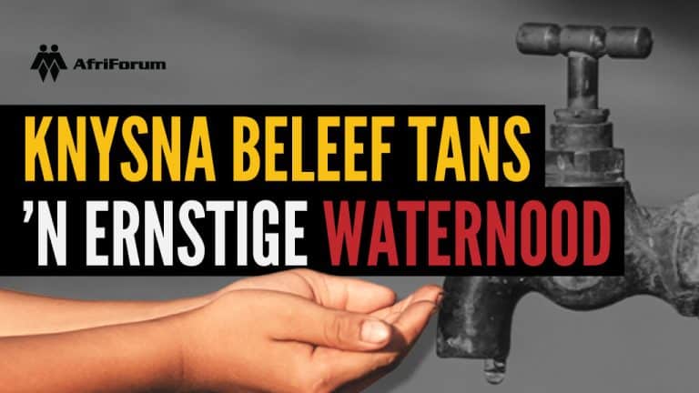 Meld ’n waterlekkasie aan.