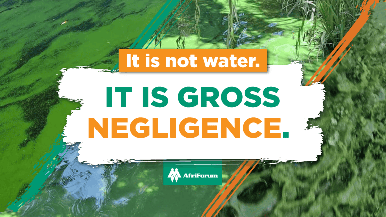 It is not water. It is gross negligence.