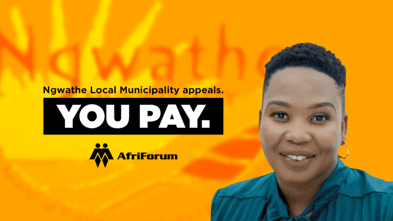 Ngwathe Local Municipality appeals. You pay.
