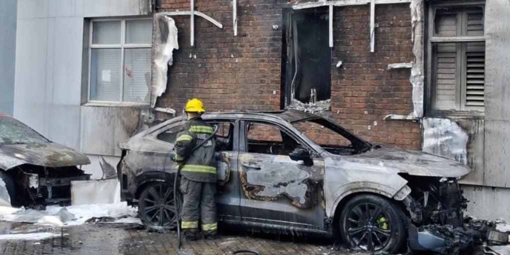 Brand by Paarl-hospitaal