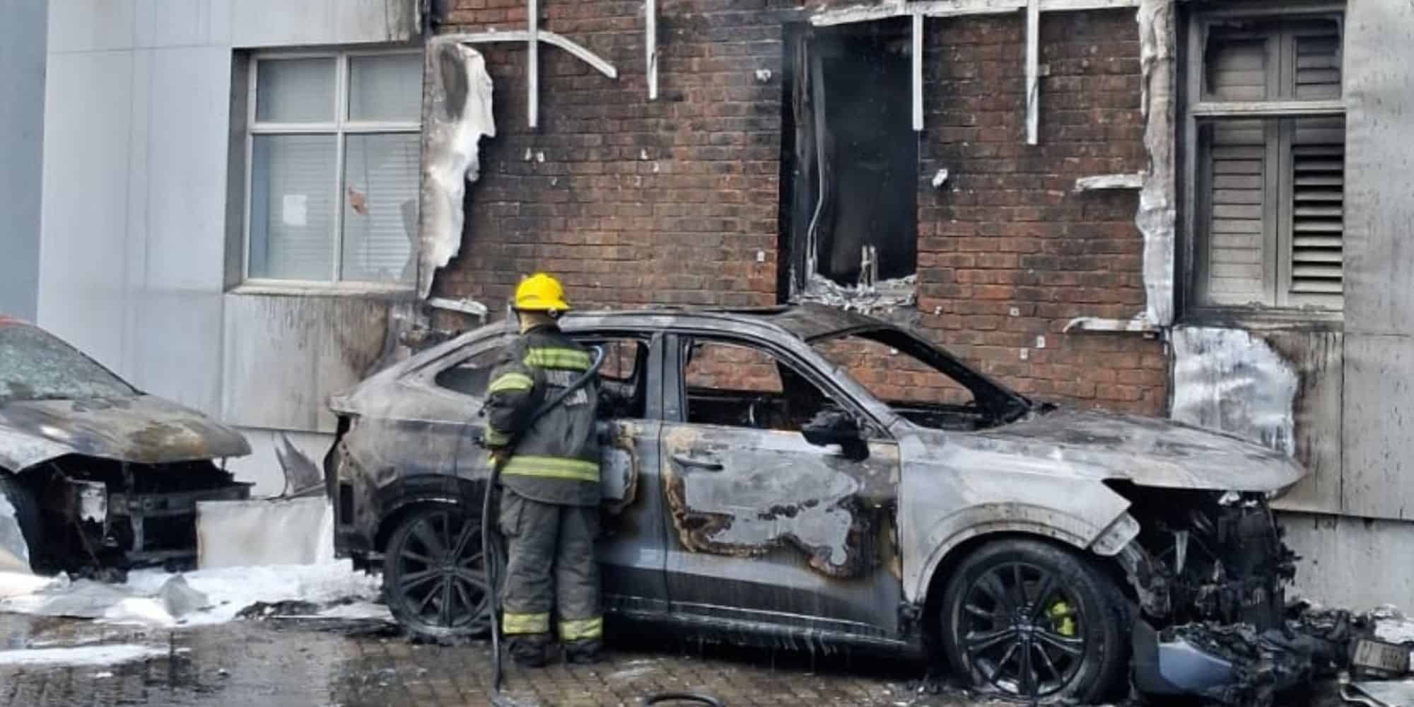 Brand by Paarl-hospitaal