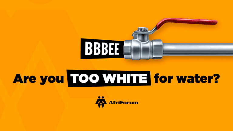 Stop race quotas for water use.