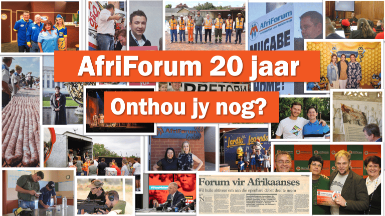 AfriForum 20 jaar: Onthou jy nog? #1 (2006–2007)