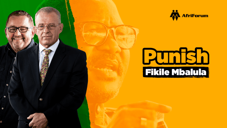 Punish Fikile Mbalula
