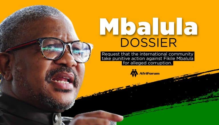 Mbalula Dossier: AfriForum asks US not to punish SA, but rather Mbalula