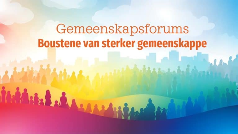 Meningstuk: Gemeenskapsforums as boustene van sterker gemeenskappe