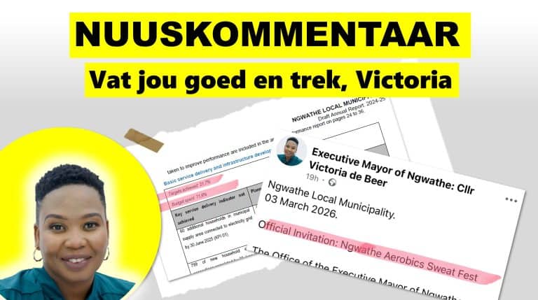 “Vat jou goed en trek, Victoria”
