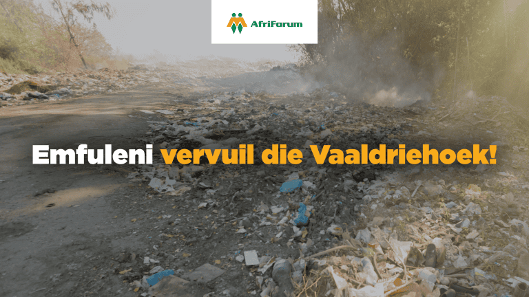 Emfuleni vervuil die Vaaldriehoek!