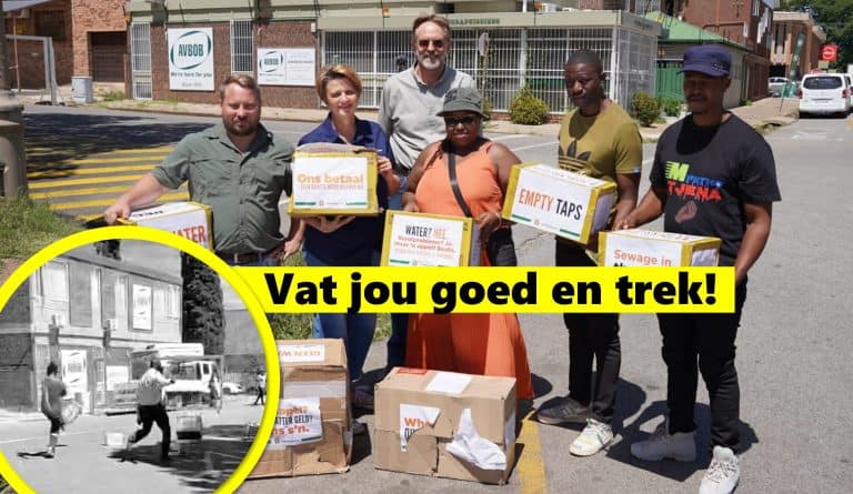 Pak jul goed en trek, eis AfriForum van Ngwathe-raad