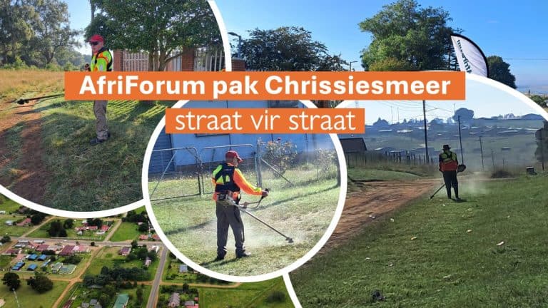 Straat vir straat wys AfriForum selfbestuur ís moontlik op Chrissiesmeer