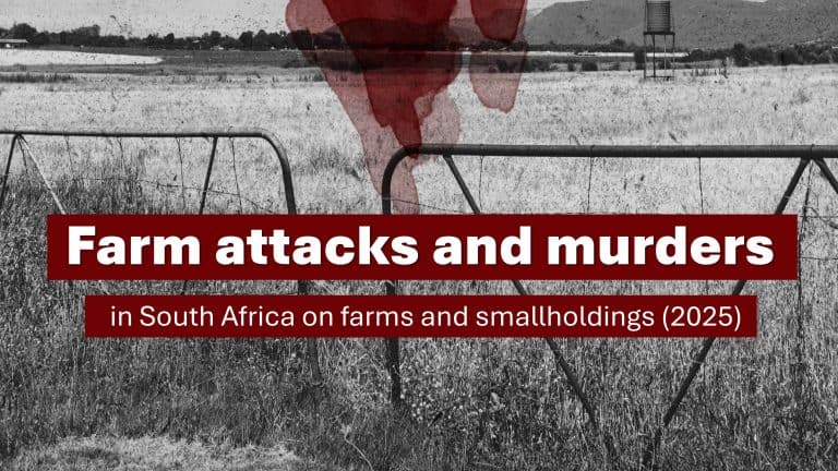 Violence during farm attacks worryingly high, latest AfriForum report shows
