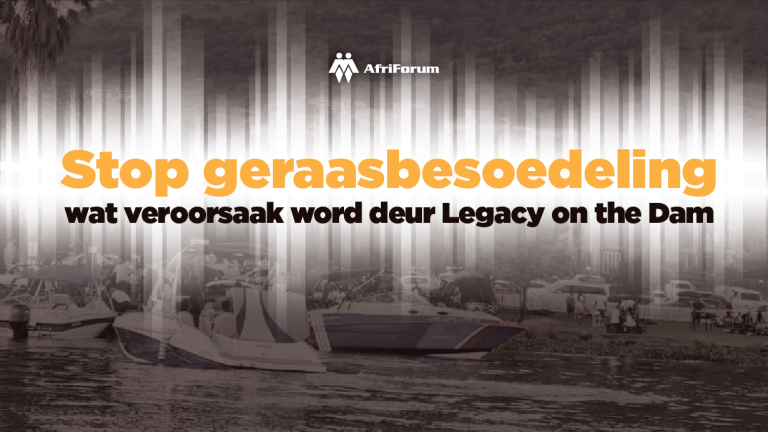 Stop geraasbesoedeling wat veroorsaak word deur Legacy on the Dam