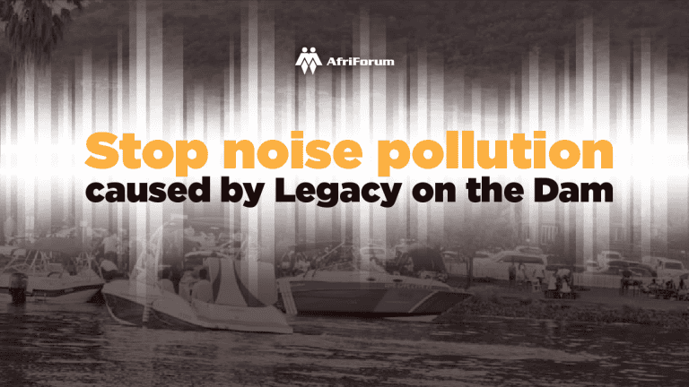 Stop noise pollution caused by Legacy on the Dam