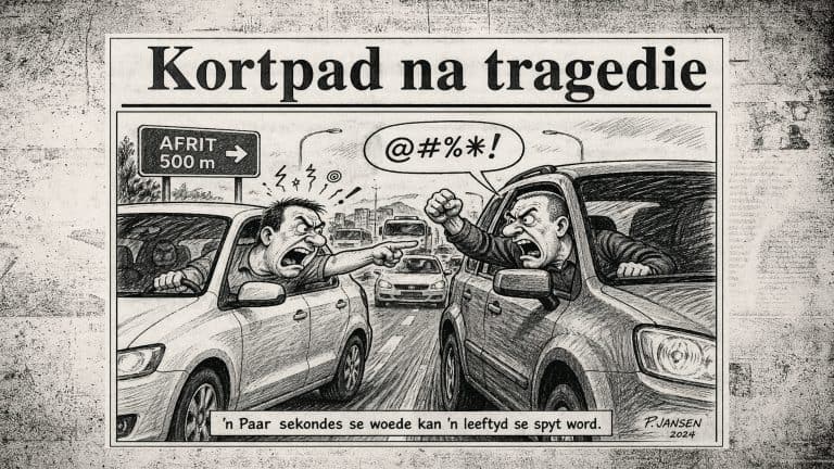 NUUSKOMMENTAAR: Padwoede: ’n Kortpad na tragedie