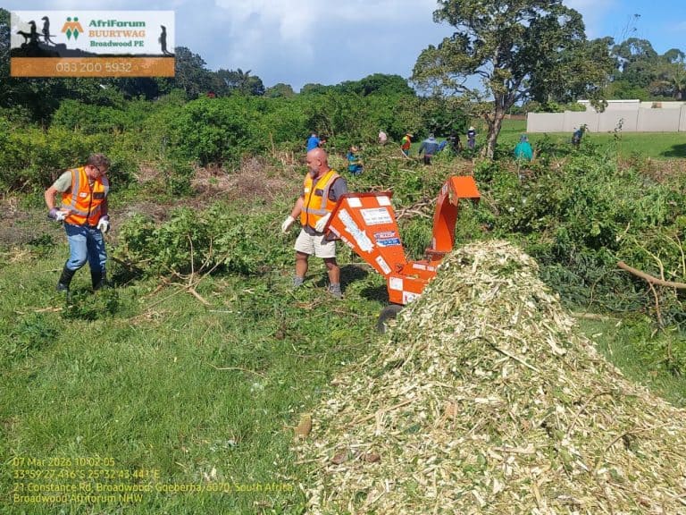 AfriForum’s Broadwood neighbourhood watch cleans overgrown wetland