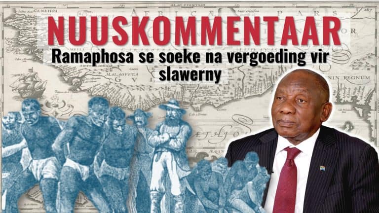 NUUSKOMMENTAAR: Ramaphosa se soeke na vergoeding vir slawerny