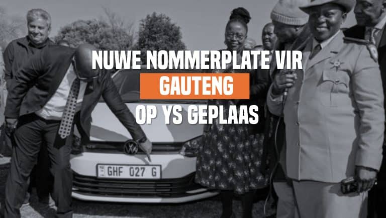 AfriForum verwelkom besluit om Gauteng-nommerplaatprojek op ys te plaas