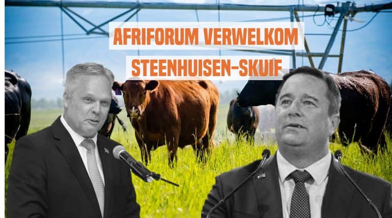 AfriForum verwelkom Steenhuisen-skuif